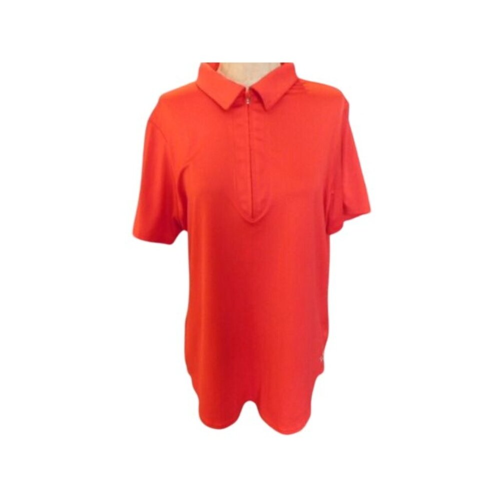 Jofit Size XL Red Collared Golf Tennis Pickleball Active Sporty Top